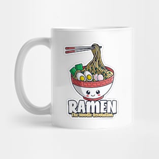 Cute Ramen Cartoon : Ramen The Noodle Revolution Mug